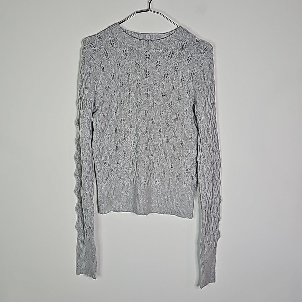 Ardene xs gray long sleeve sweater